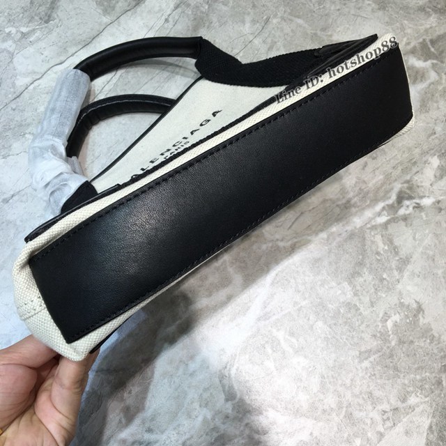 Balenciaga專櫃經典爆款帆布購物袋手提包 巴黎世家超級迷你托特帆布包 fyj1679